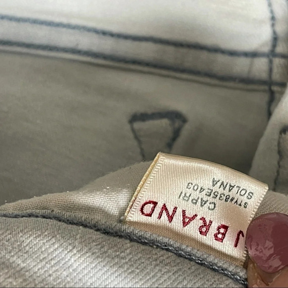 J Brand Solana Capri Light Wash Jeans 25 - Picture 6 of 8